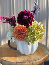 Load image into Gallery viewer, Pick-Up Oct 3rd**Pumpkin Mug w/flowers